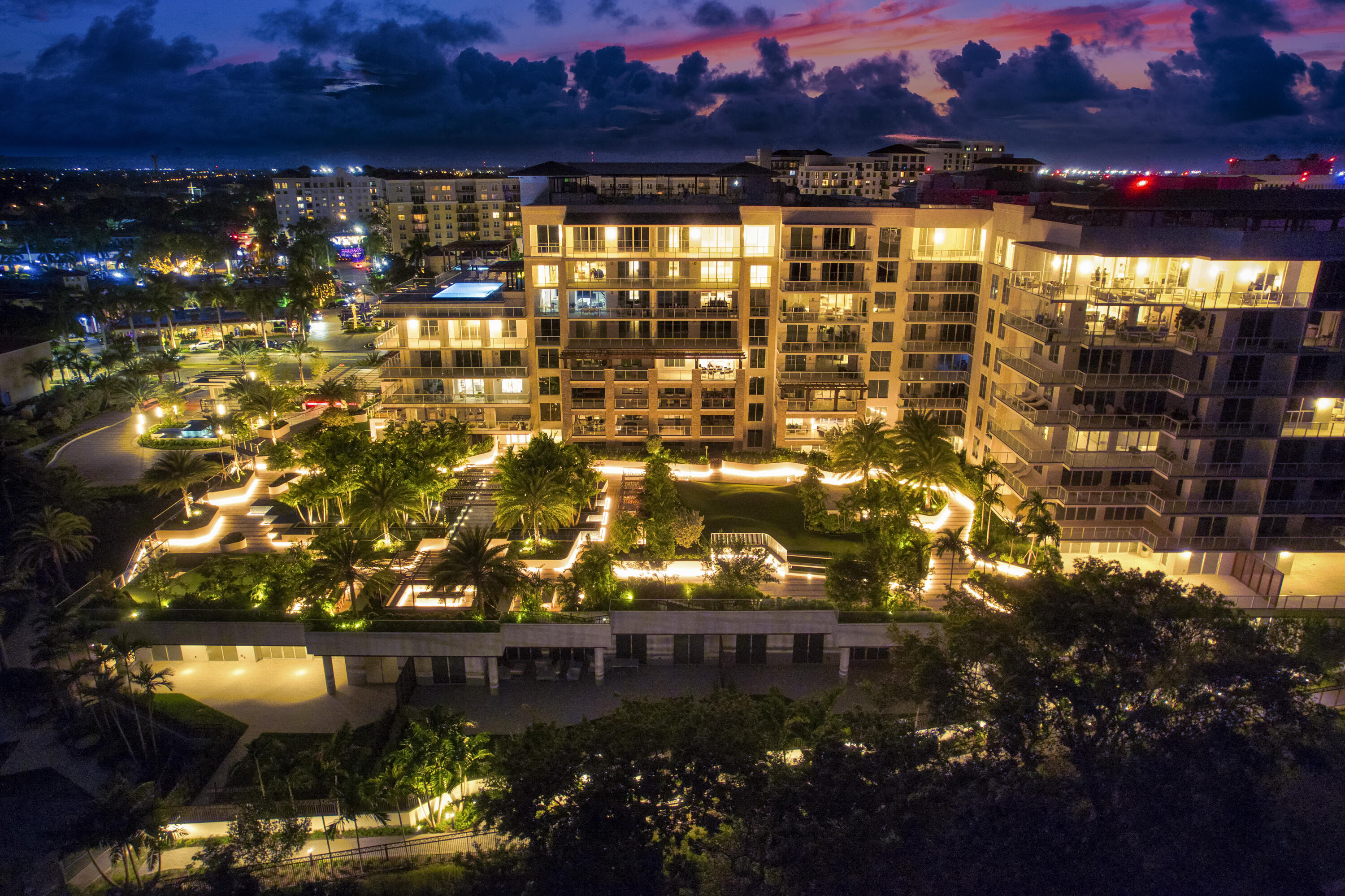 ALINA BUILDING SUNSET