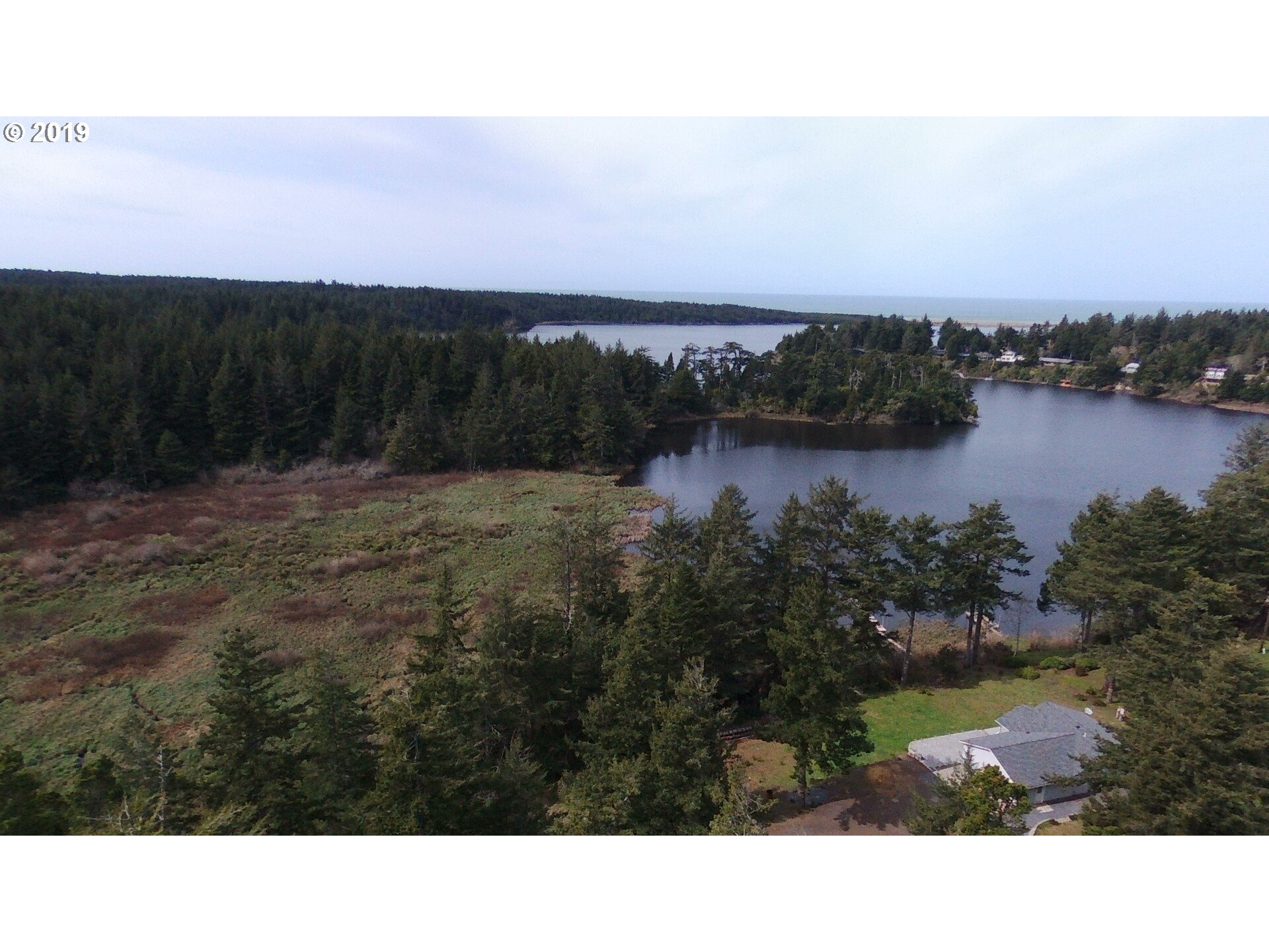 a outdoor view with a lake view