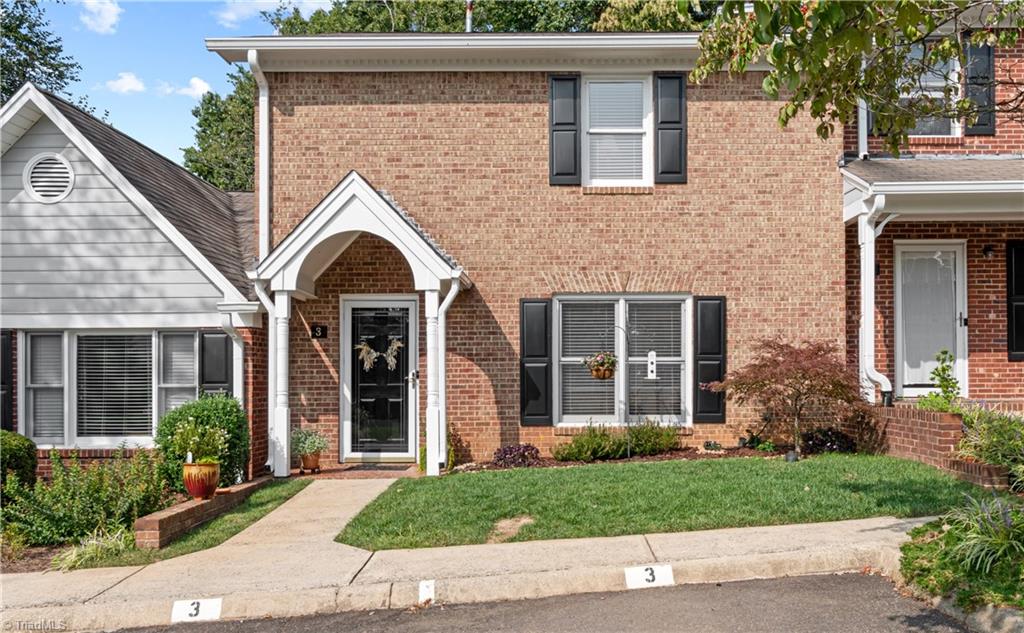 Front of Townhome