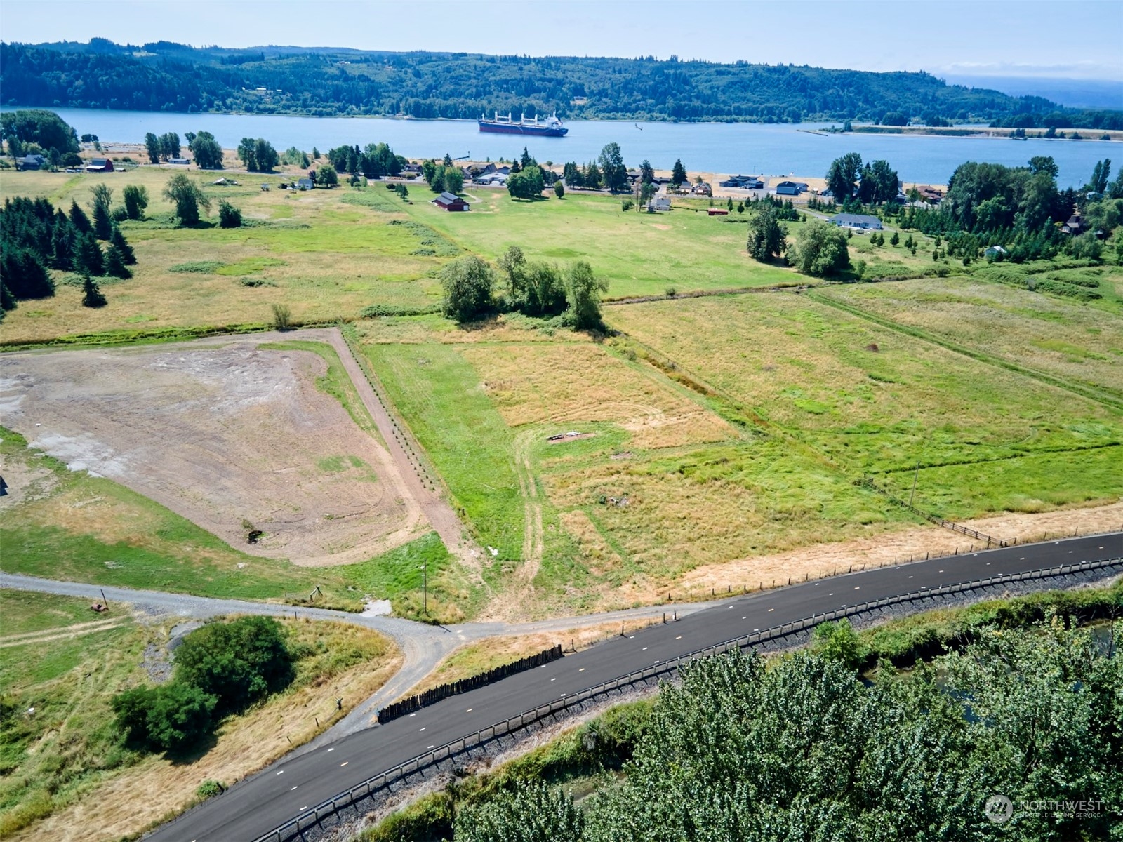 view of a yard with an outdoor space