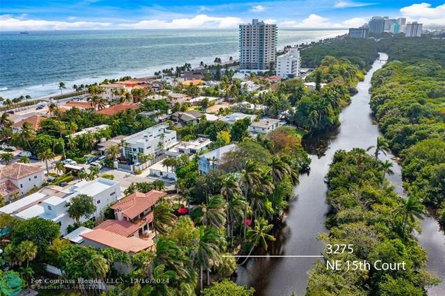 $3,900,000 | 3275 Northeast 15th Court | Birch Park Finger Streets