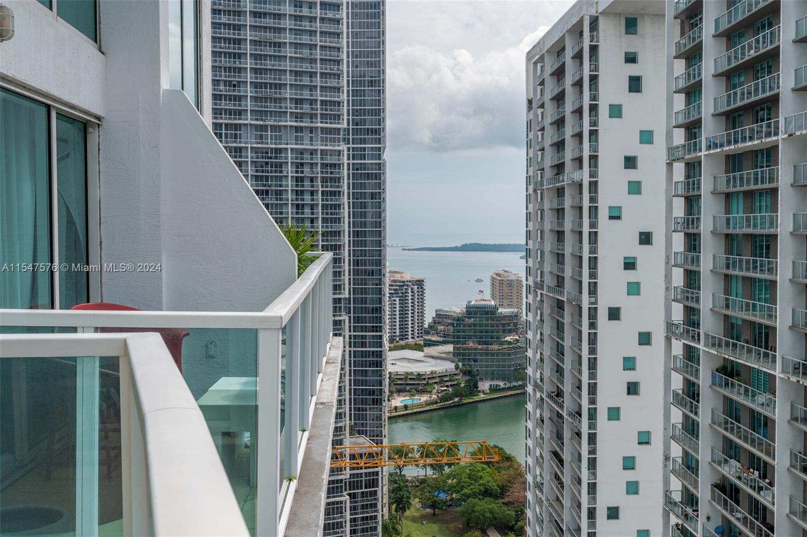 a view of balcony with outdoor space