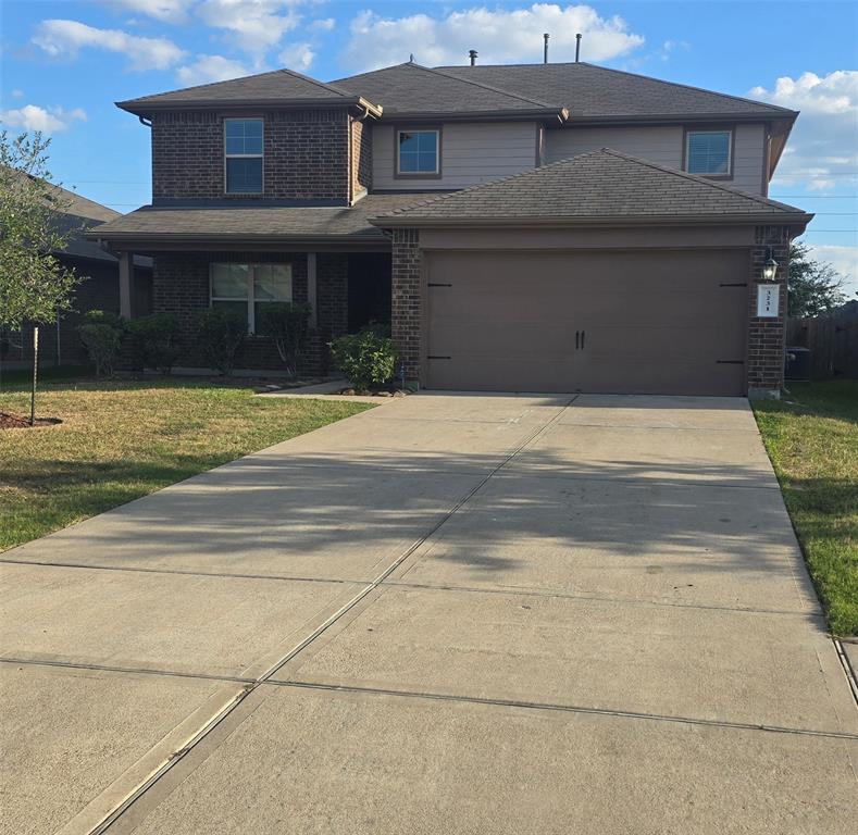 a house view with a outdoor space