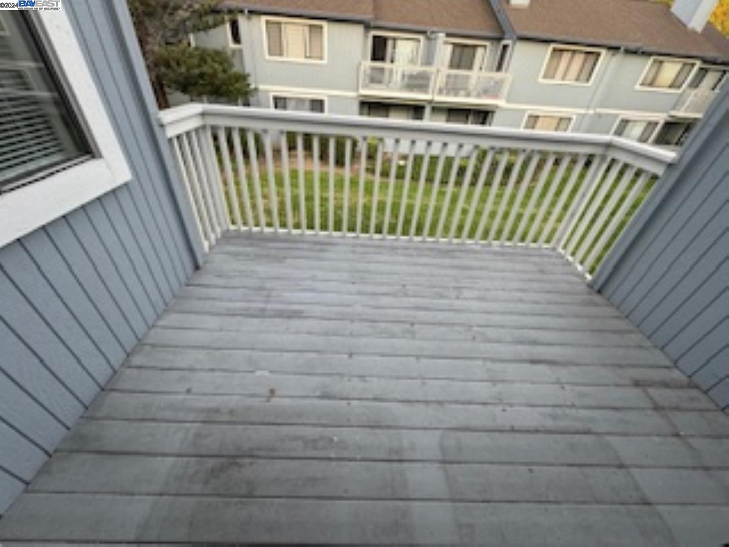 a view of a house with a deck