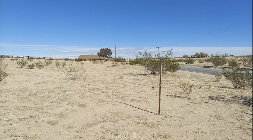 a view of a beach with a yard