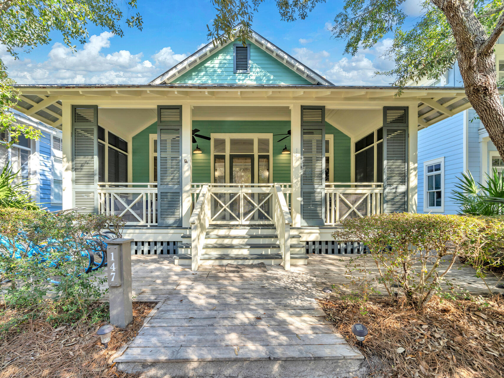 front view of a house