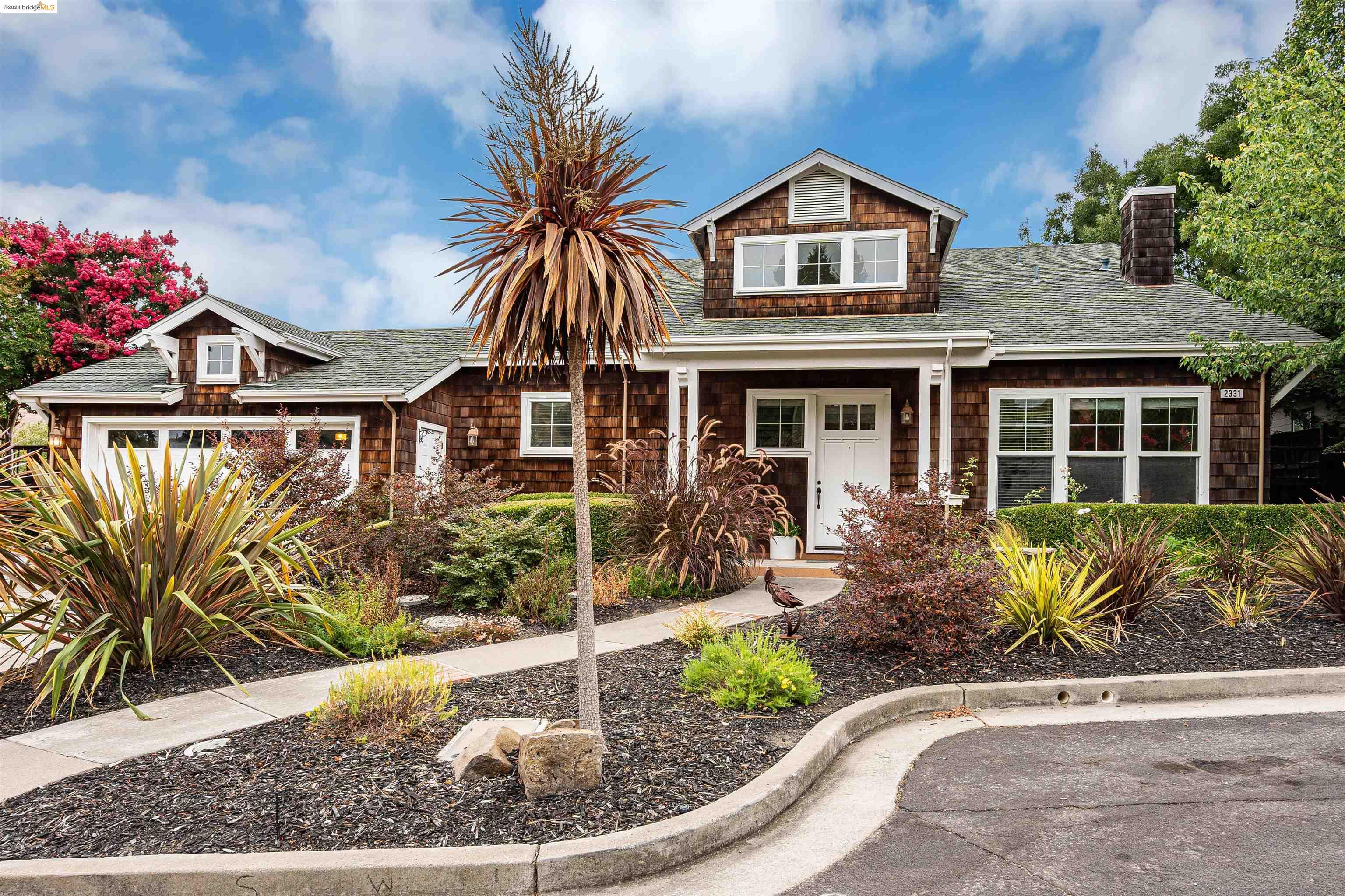 front view of house with a yard