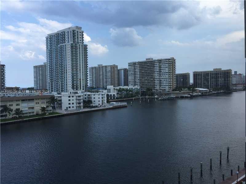 a view of ocean and city