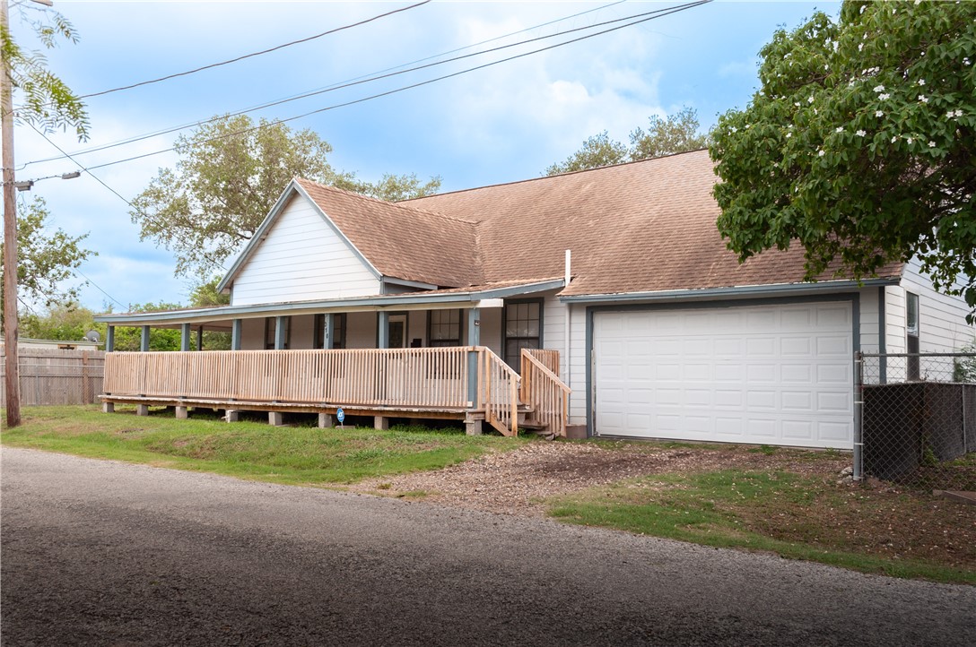 a house with a yard