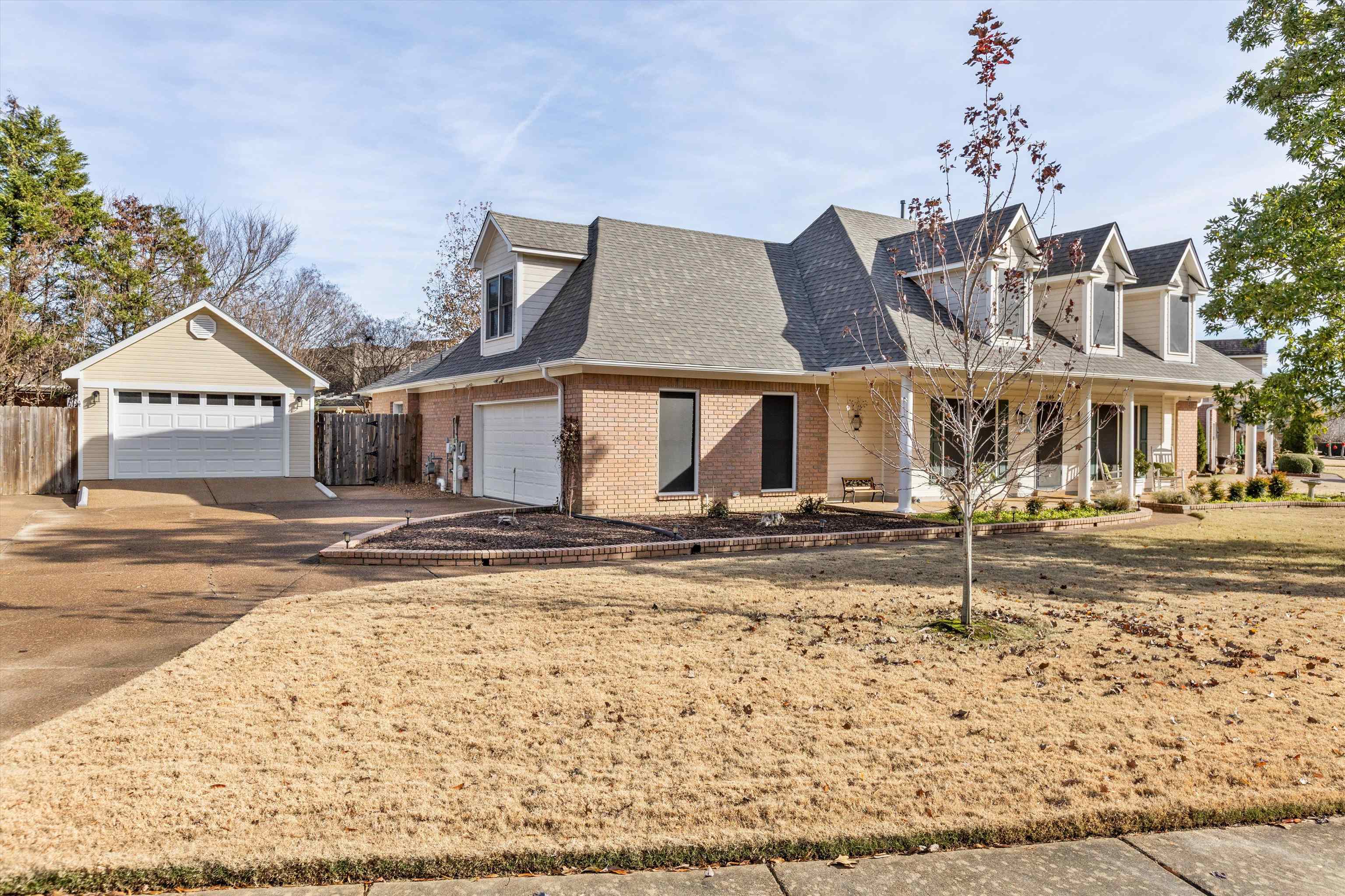 Featuring covered porch