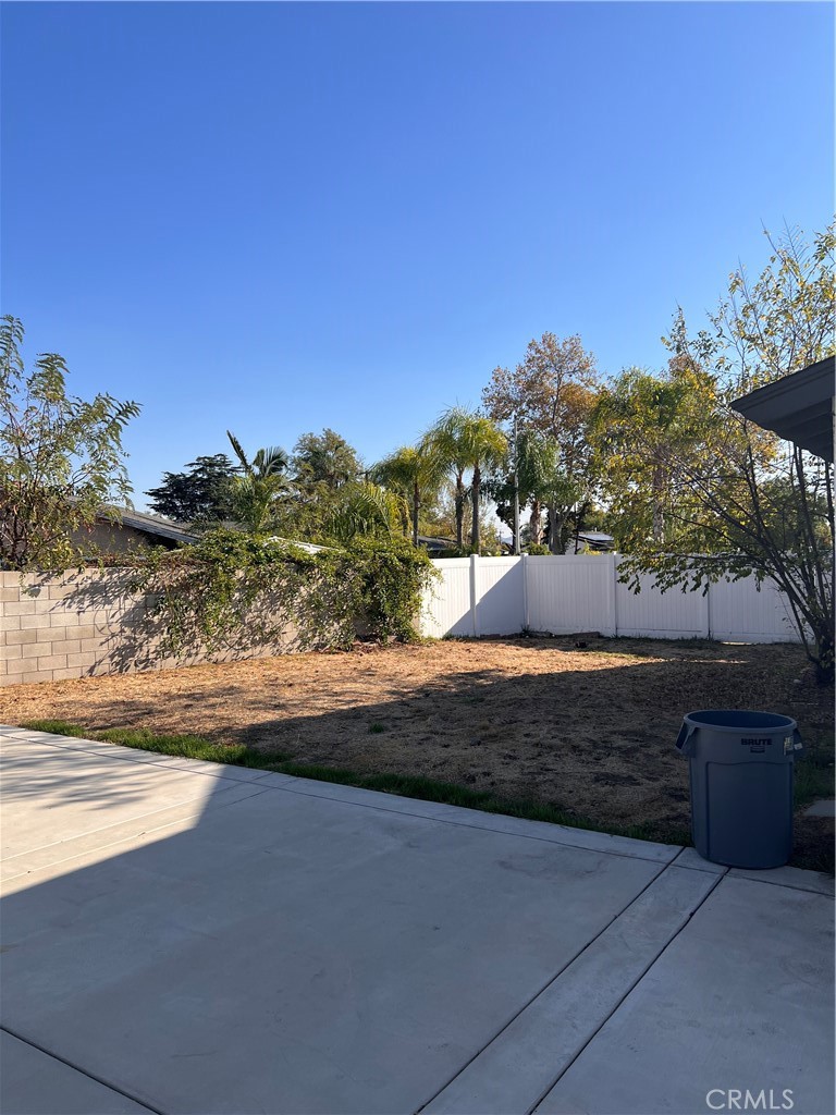 a view of yard with outdoor space