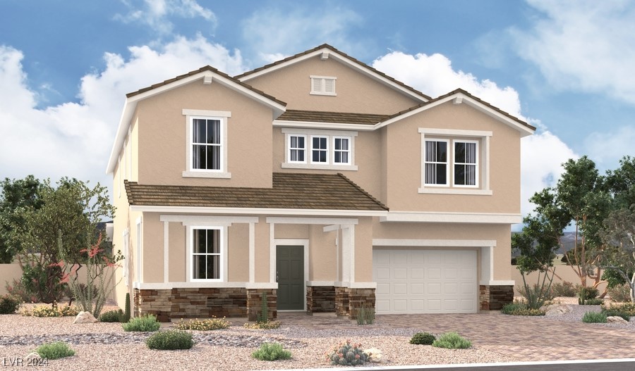 Sage Plan ~ Elevation B ~ Rendering