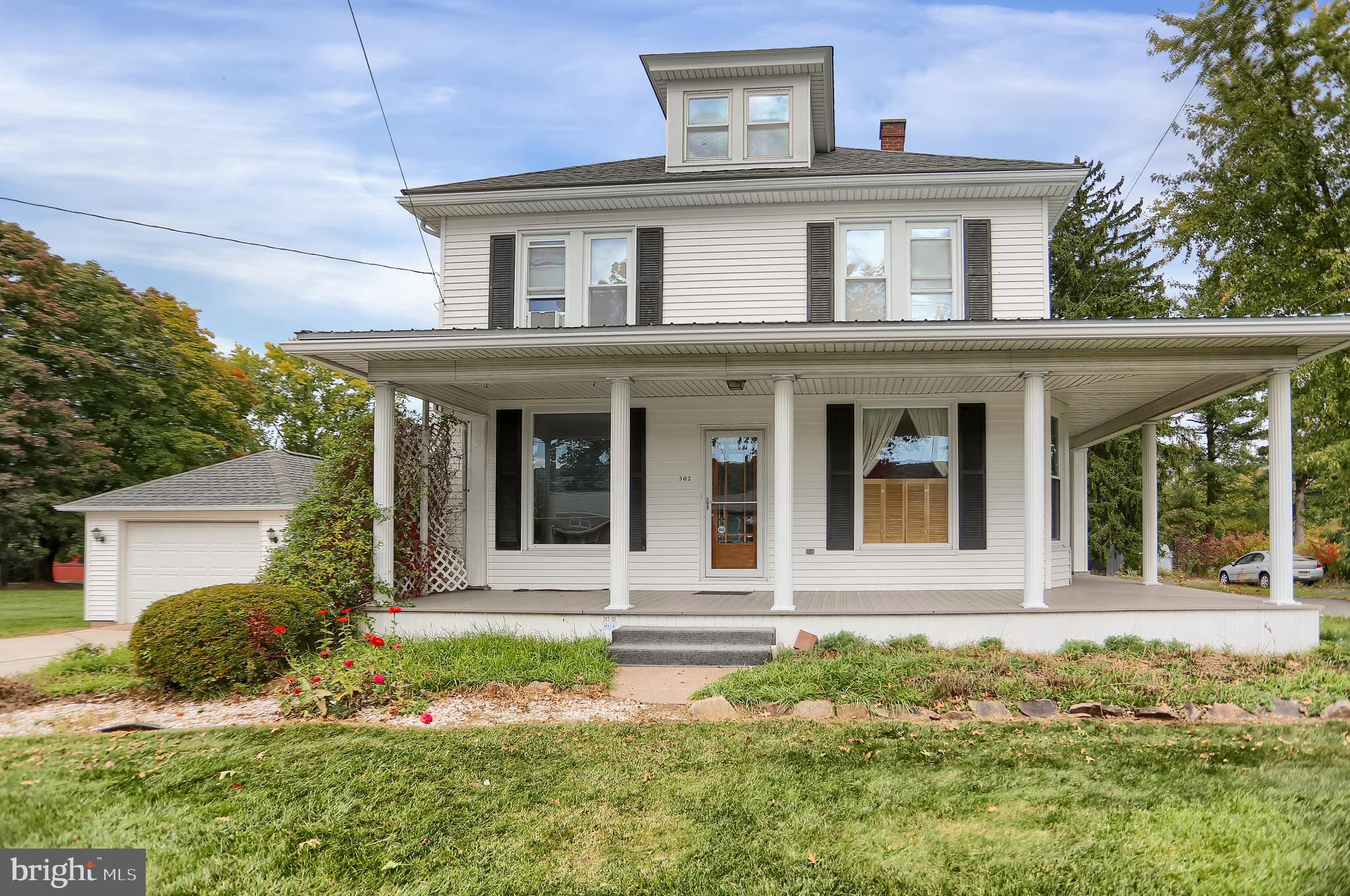 front view of a house