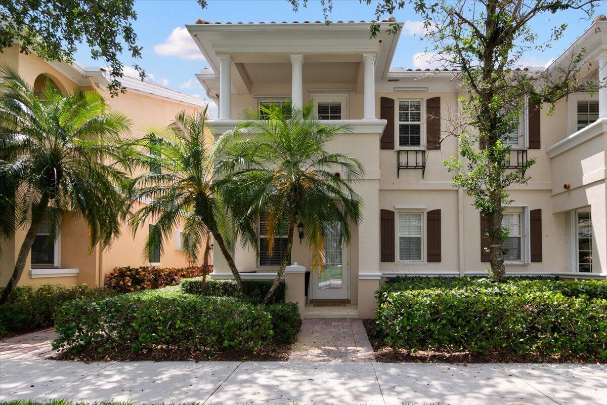 front of townhome