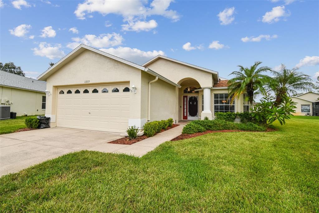 Great home on a pie shape lot at the end of a cul-de-sac