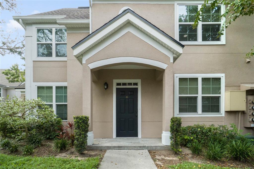 front view of a house