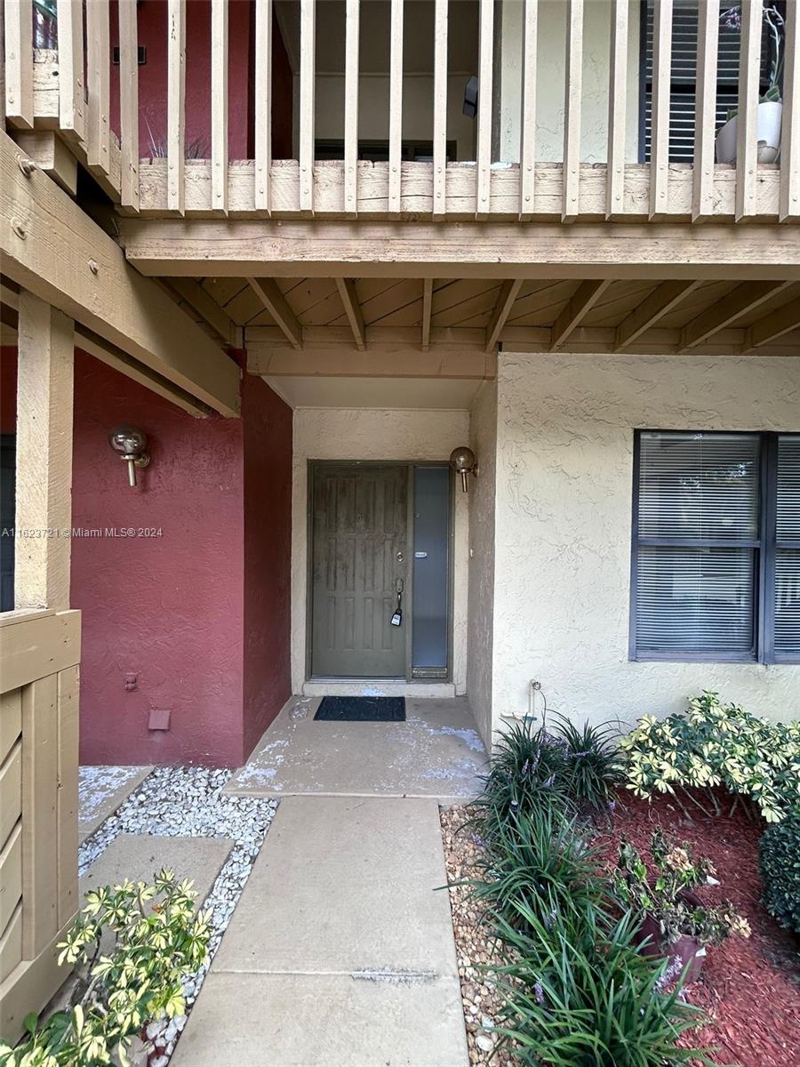 a view of a house with a outdoor space