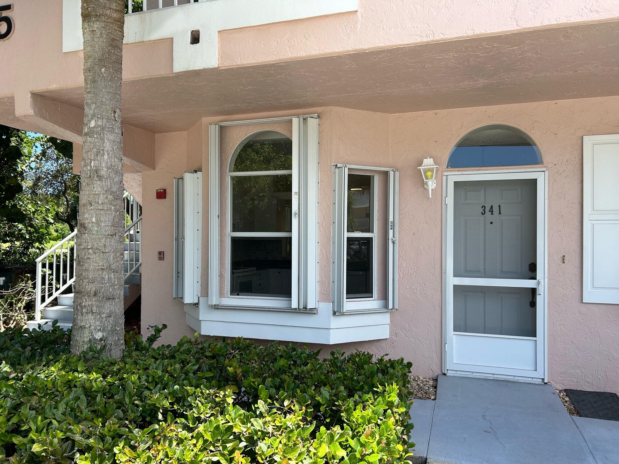 front view of a house with a window