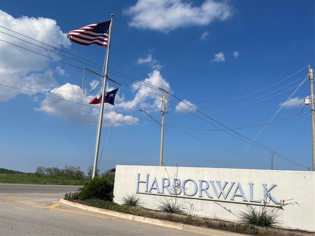 a view of a street sign