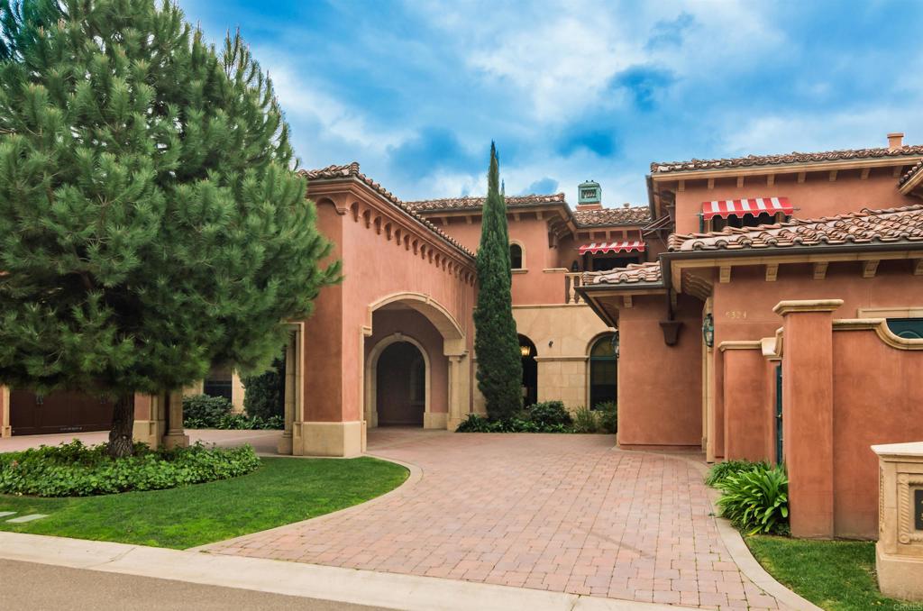 a view of a house with a patio