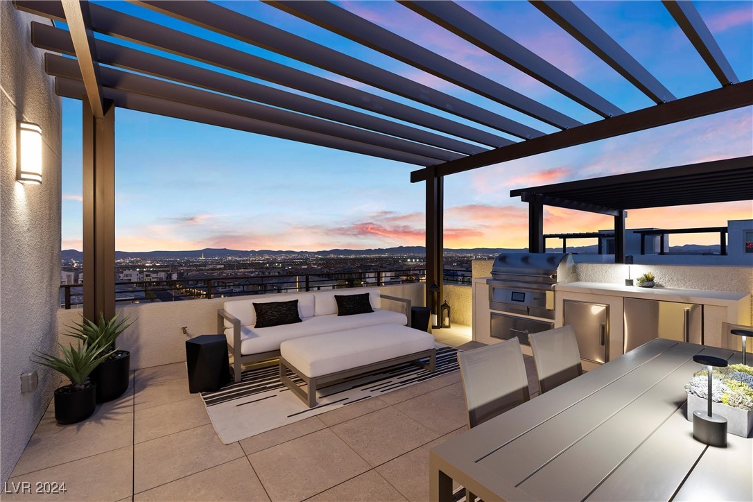 Rooftop deck with unobstructed views