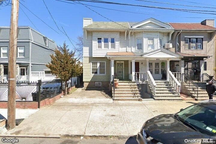 a view of a house with a patio