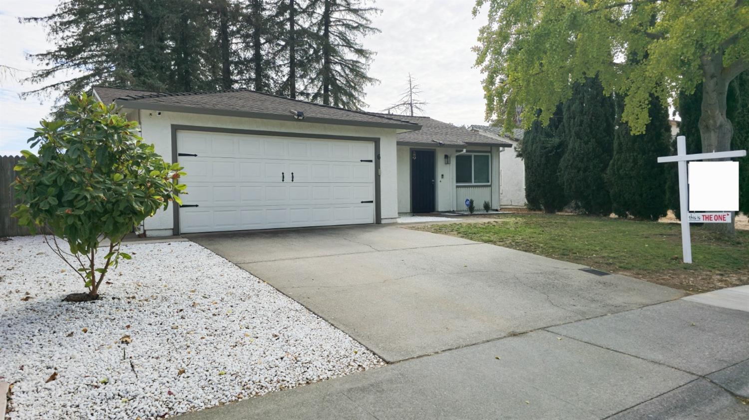 a view of a house with a outdoor space