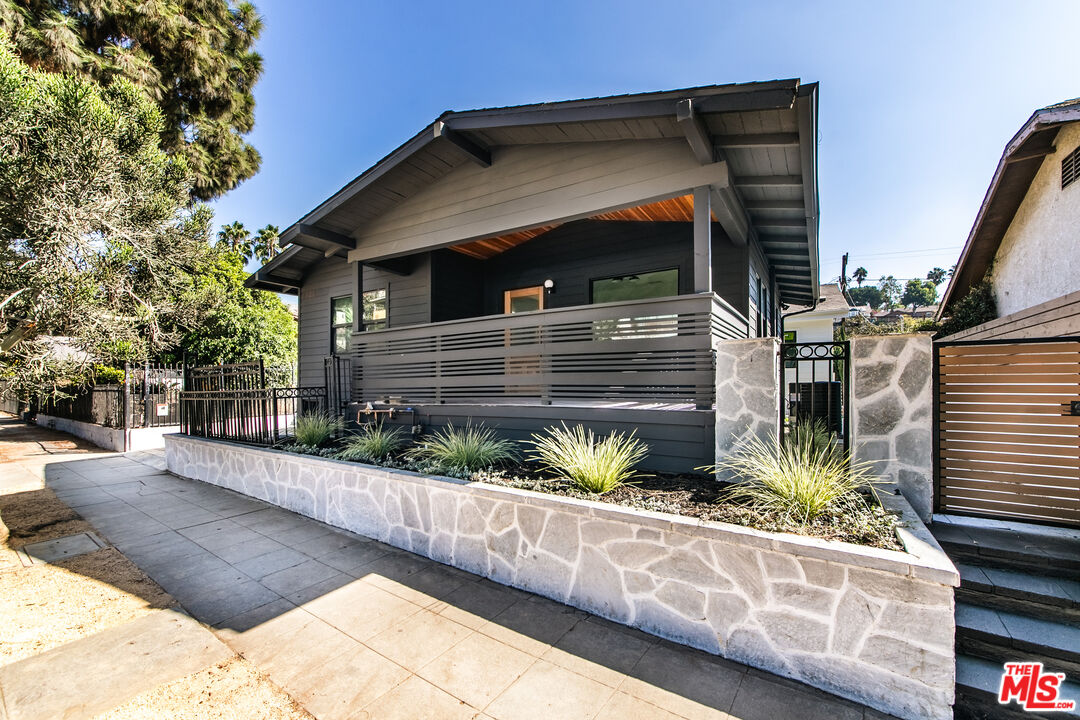 a view of house and street