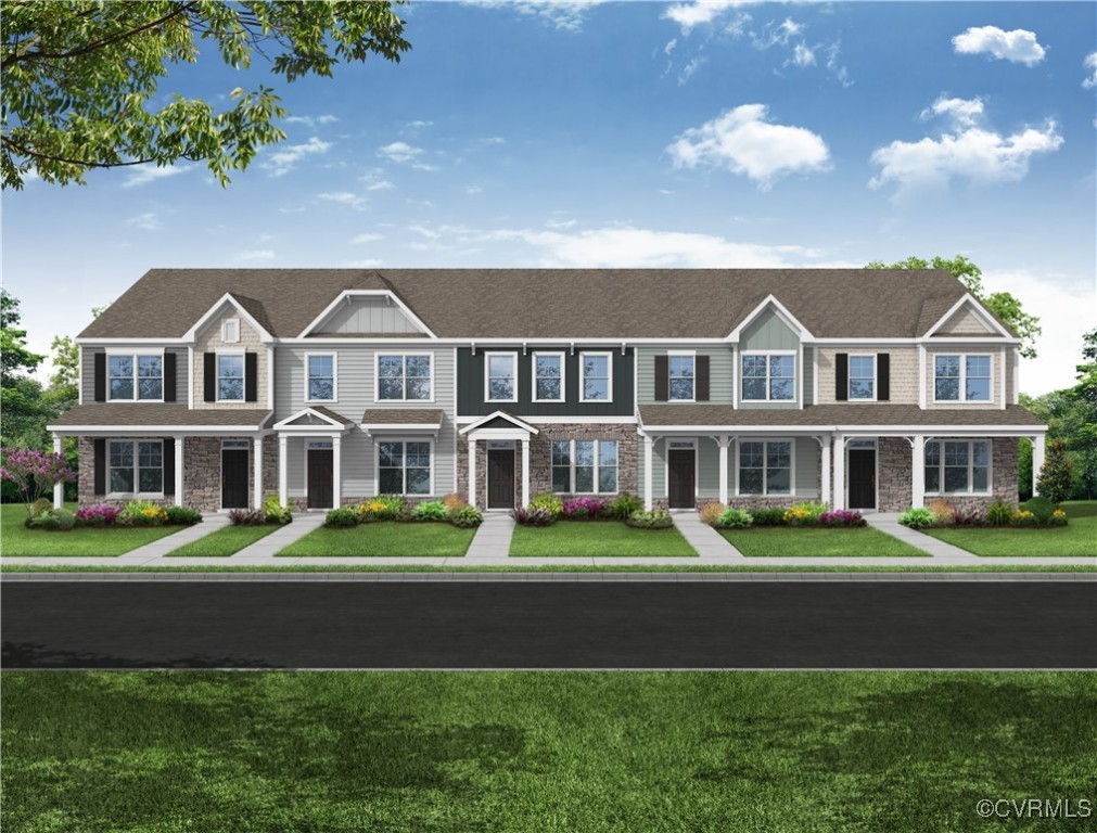 The Edenton is a two-story townhome with 3 bedroom