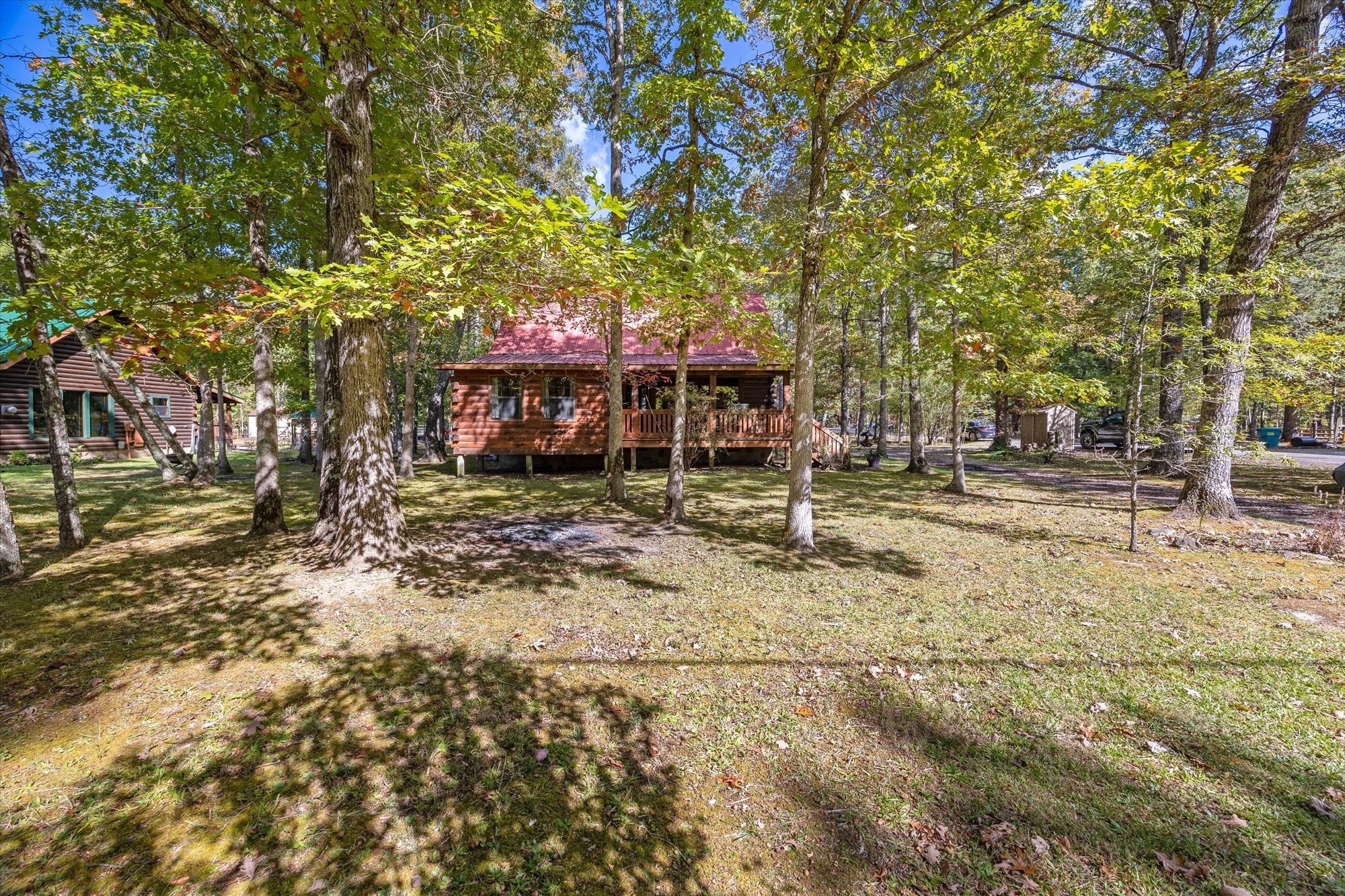 a view of a house with a tree