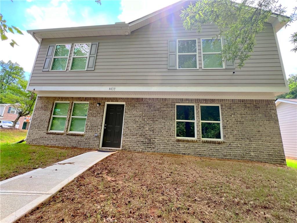 front view of a house