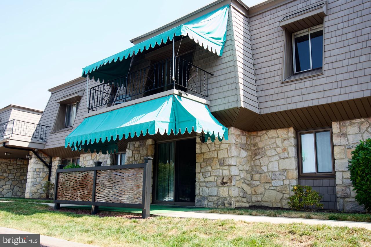 a view of a house with a balcony