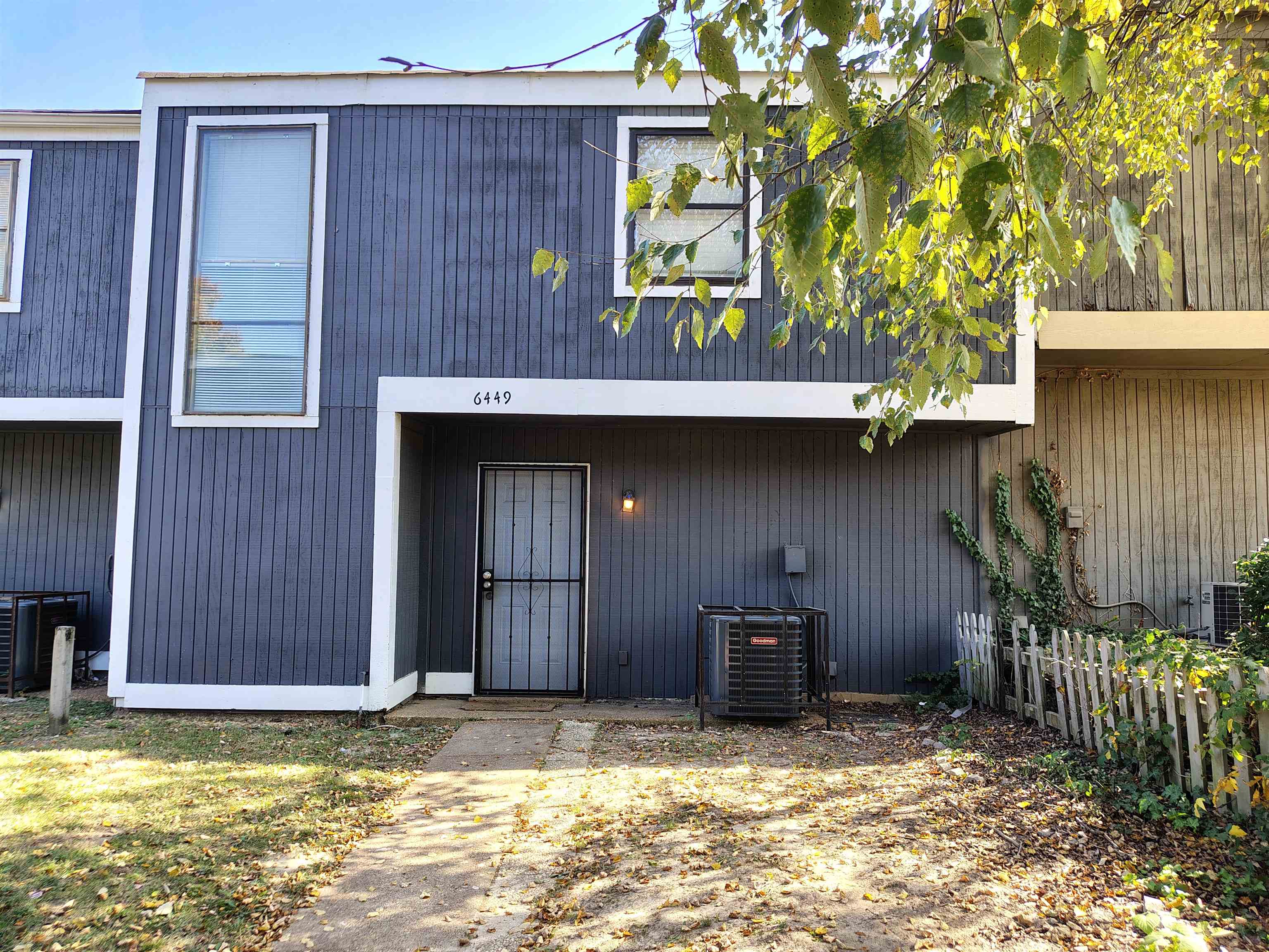 Exterior space featuring central AC unit