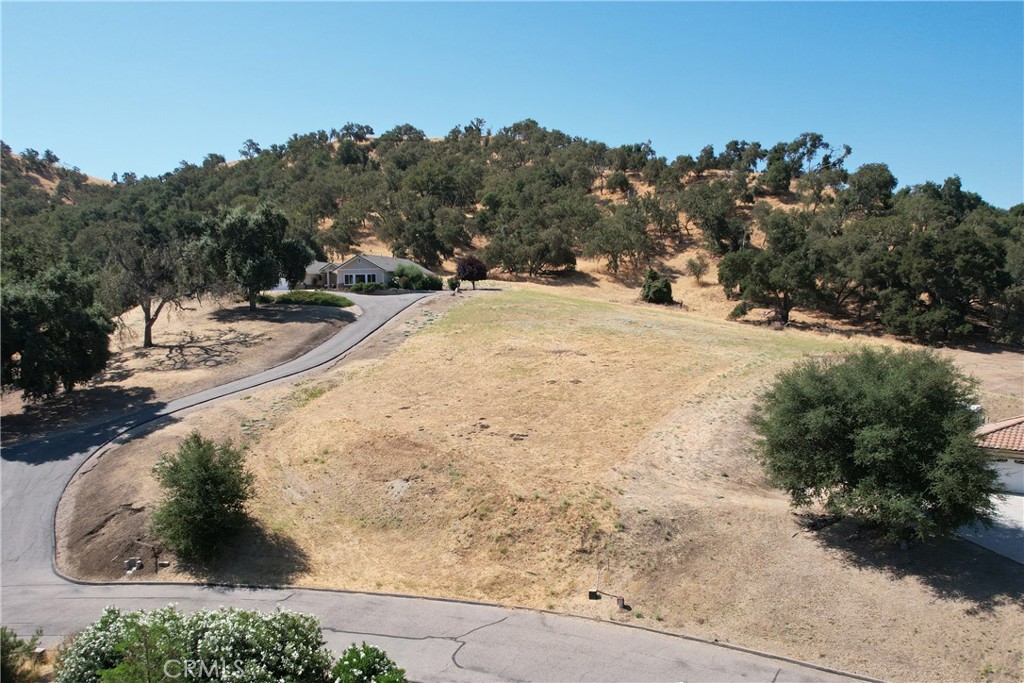 a view of outdoor space and trees all around