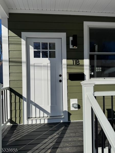 a view of a entryway door of the house