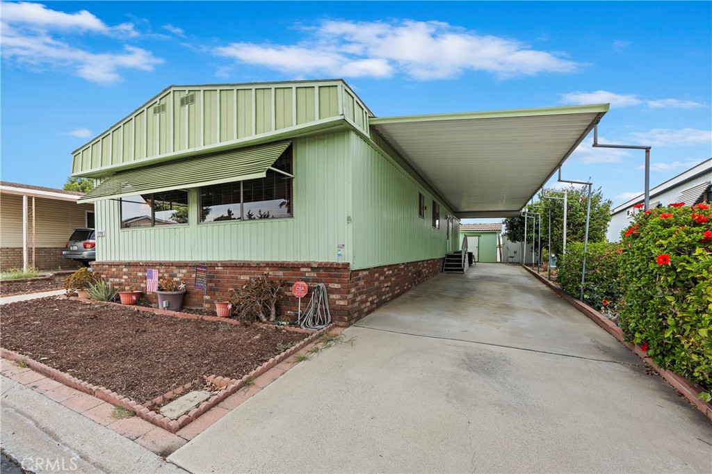 a view of house with an outdoor space