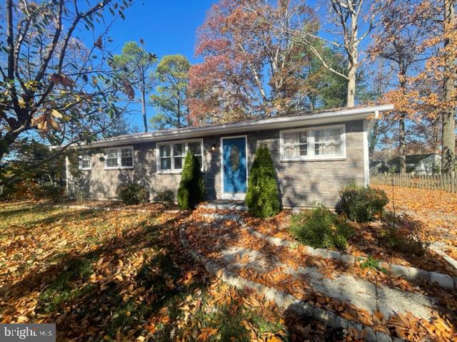 front view of house with a yard