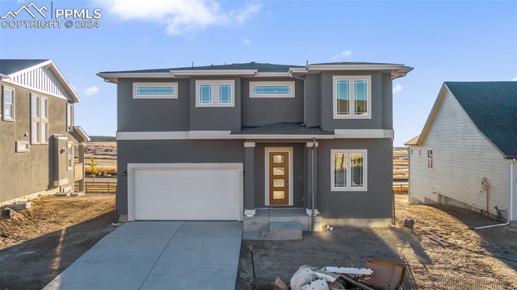 Gorgeous stucco home in Wolf Ranch with views!