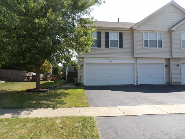 a front view of house with yard