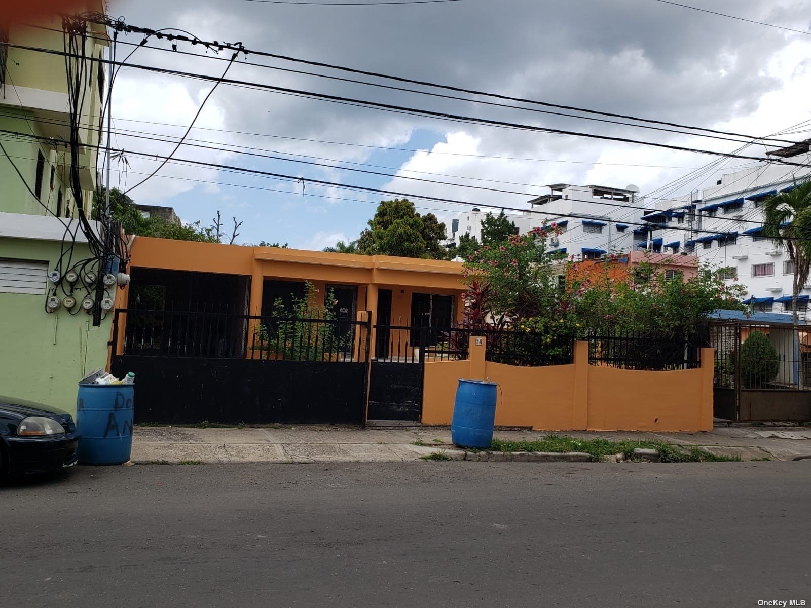 a front view of a house with yard