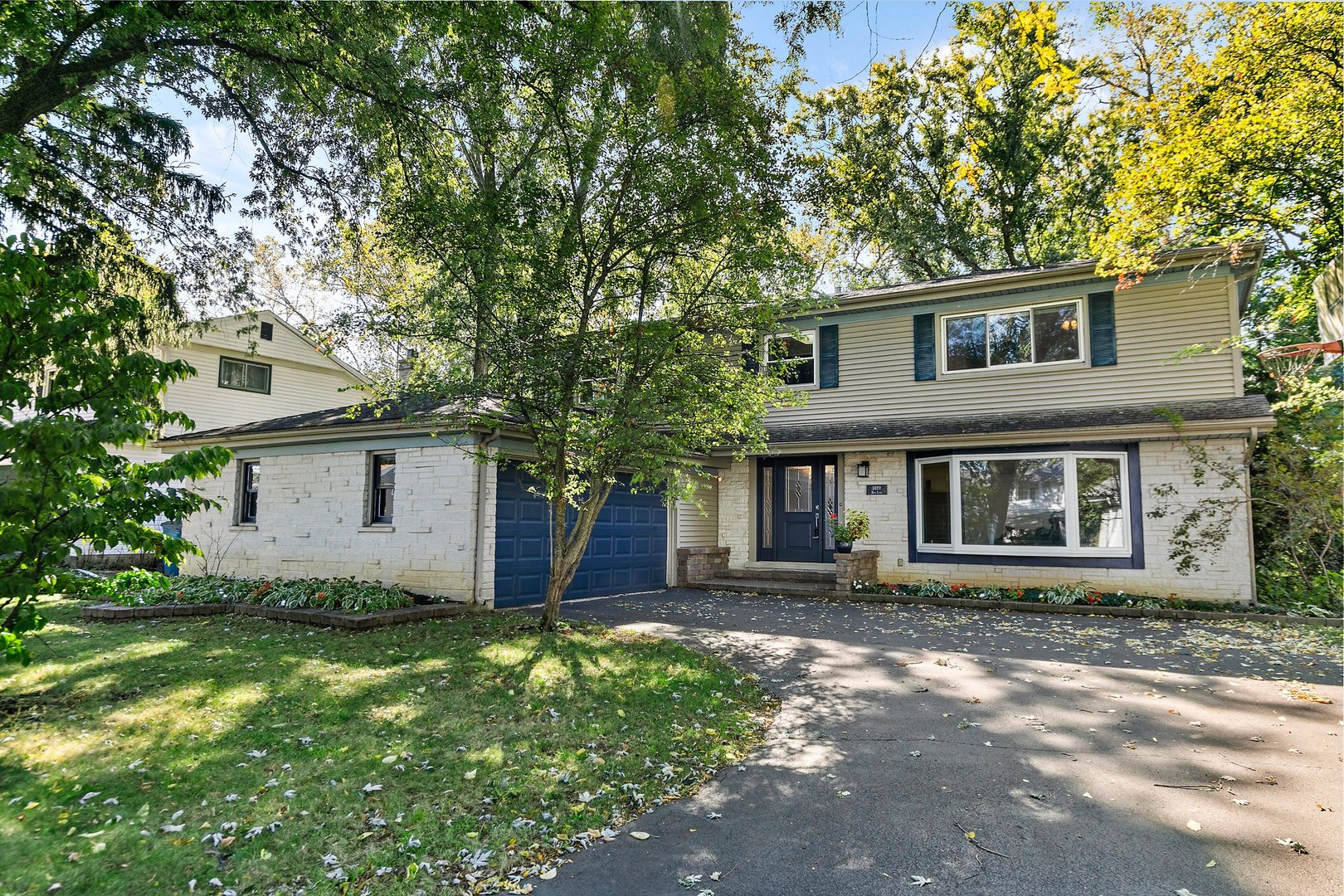 front view of house with a yard