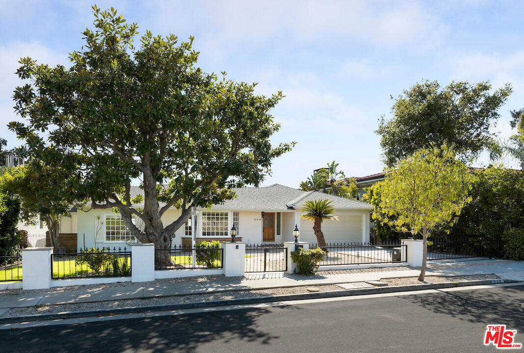 a view of street along with trees