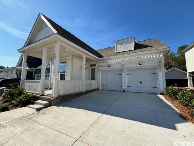 Low Country Coastal Design featuring a porch and a