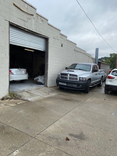 a view of car parking