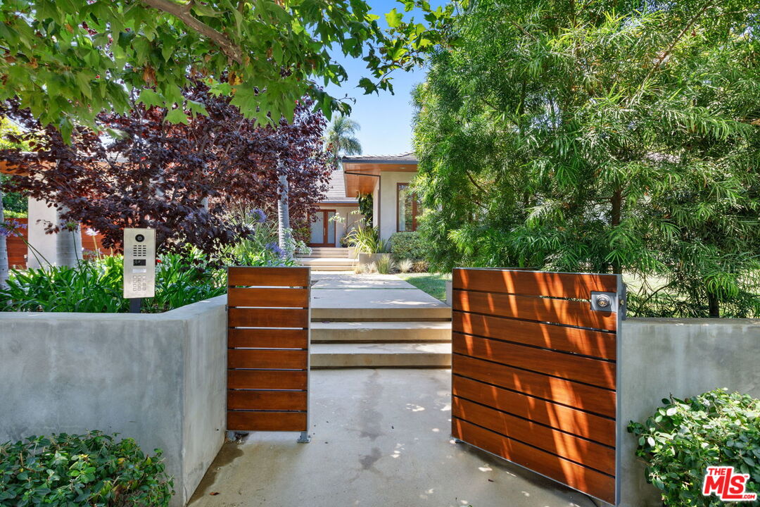 a view of outdoor space and deck