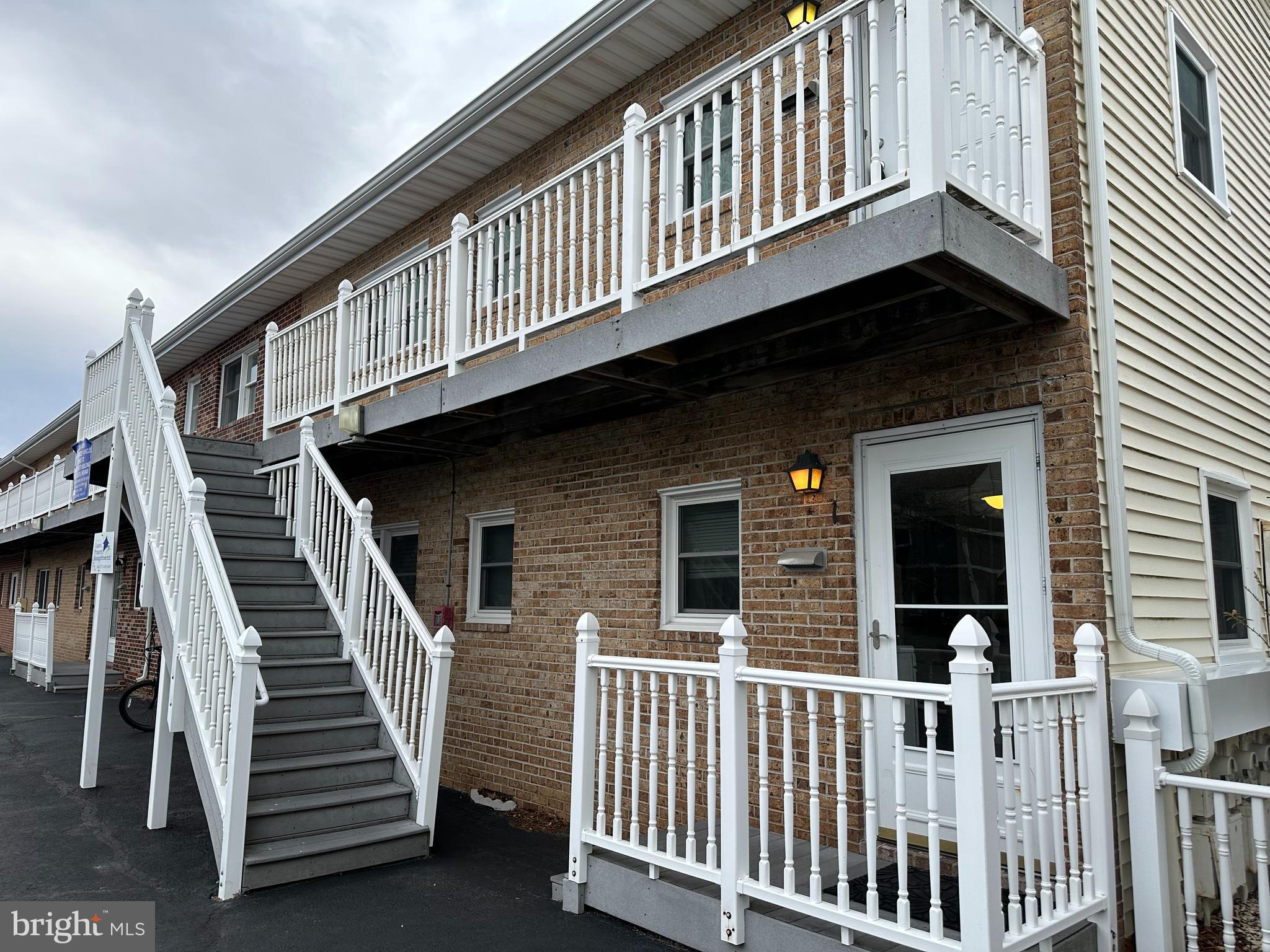 a view of a house with stairs and a stairs