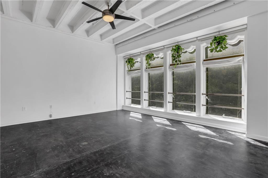 wooden floor in an empty room