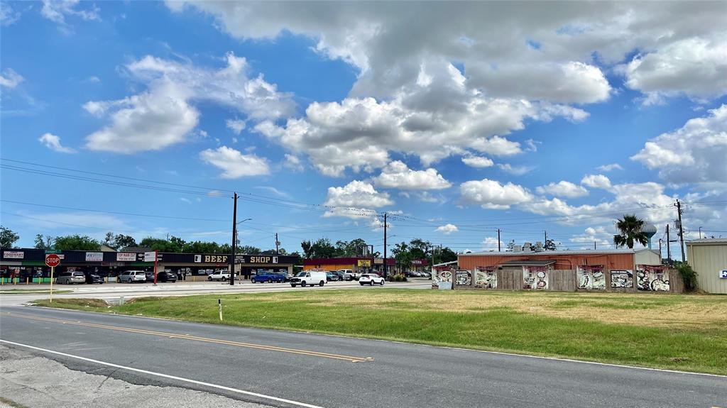 a view of a big yard