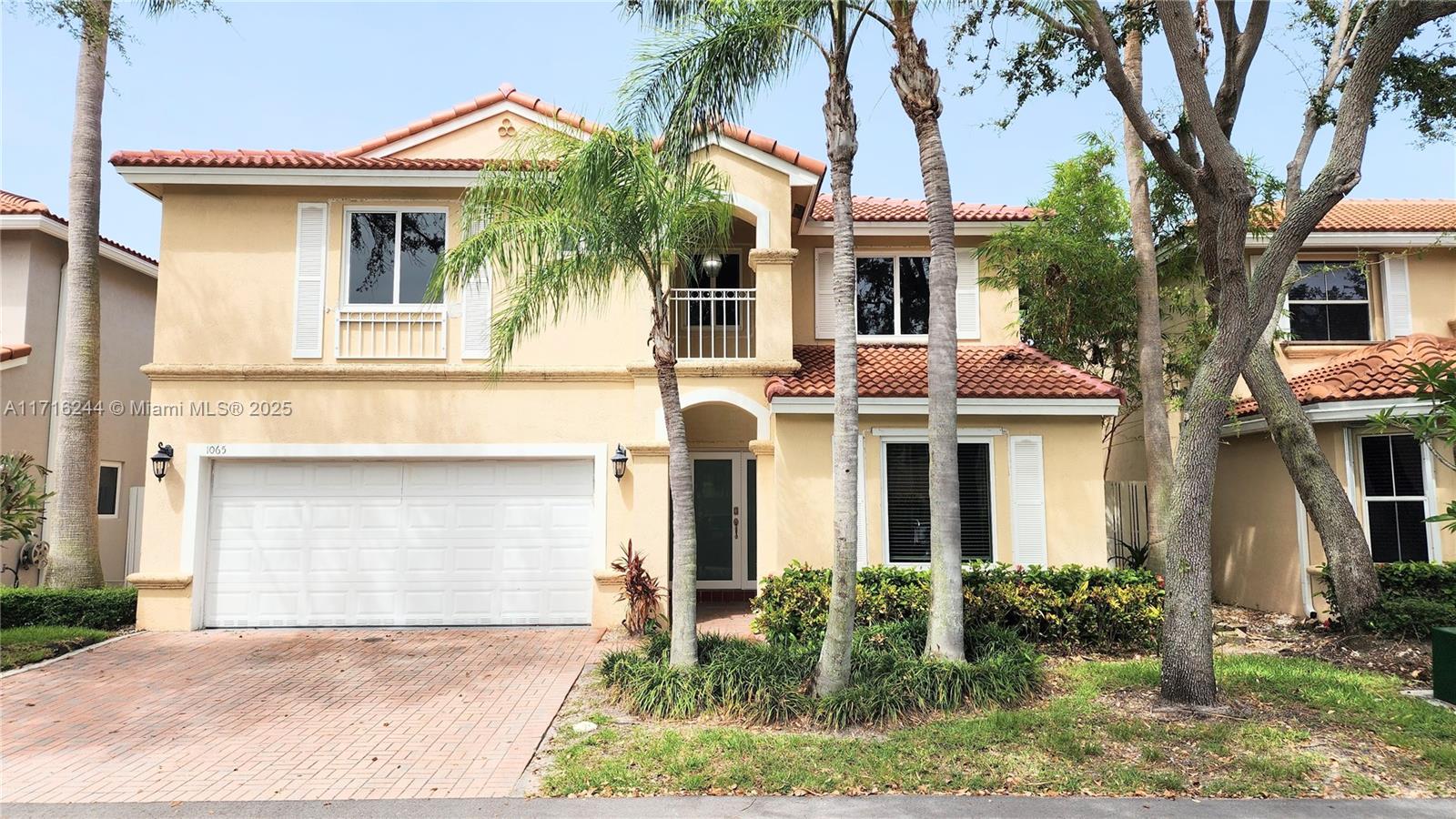 front view of house with a yard