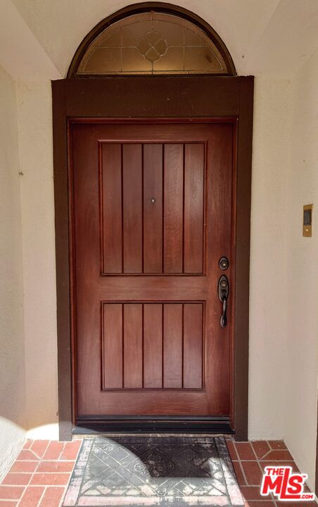 Mahogany Single French Door with 10/5 Glass Prehung